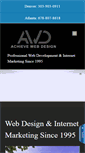 Mobile Screenshot of achievewebdesign.com